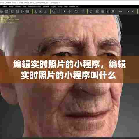 编辑实时照片的小程序，编辑实时照片的小程序叫什么 