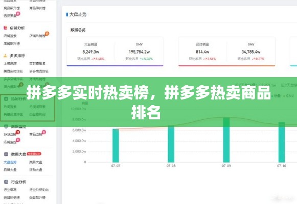 拼多多实时热卖榜,拼多多热卖商品排名