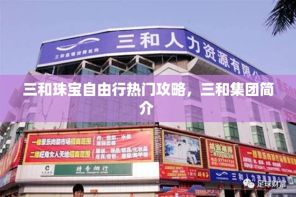 三和珠宝自由行热门攻略,三和集团简介
