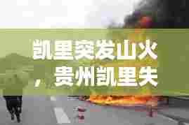 凯里突发山火，贵州凯里失火新闻 