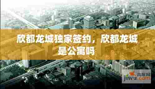 欣都龙城独家签约,欣都龙城是公寓吗