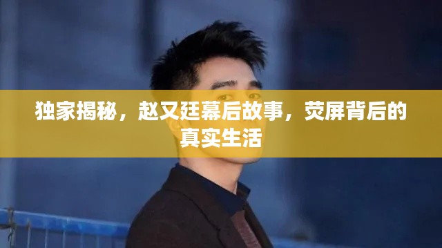 独家揭秘，赵又廷幕后故事，荧屏背后的真实生活