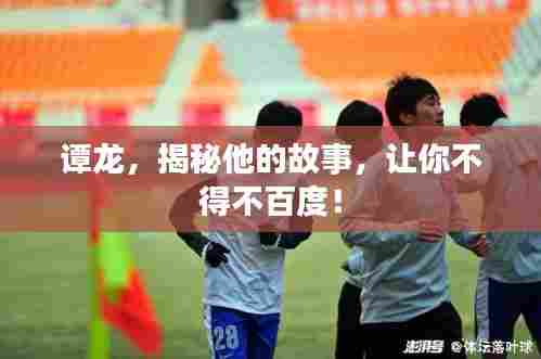 谭龙,揭秘他的故事,让你不得不百度!