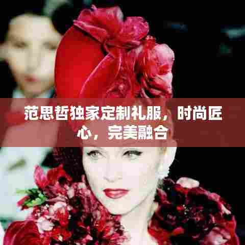 范思哲独家定制礼服,时尚匠心,完美融合