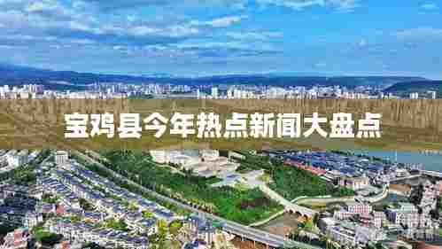 宝鸡县今年热点新闻大盘点