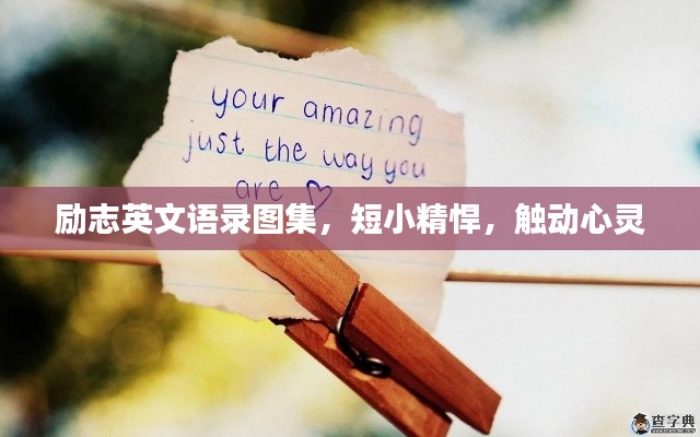 励志英文语录图集，短小精悍，触动心灵