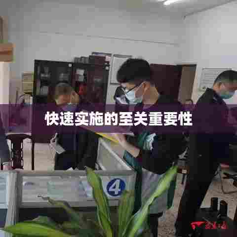 快速实施的至关重要性