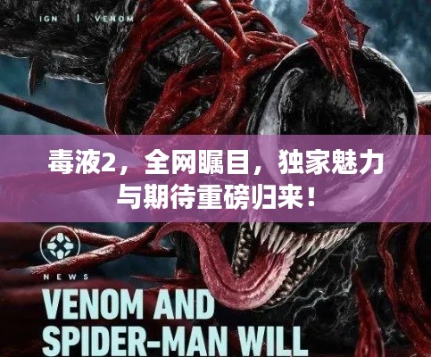 毒液2,全网瞩目,独家魅力与期待重磅归来!