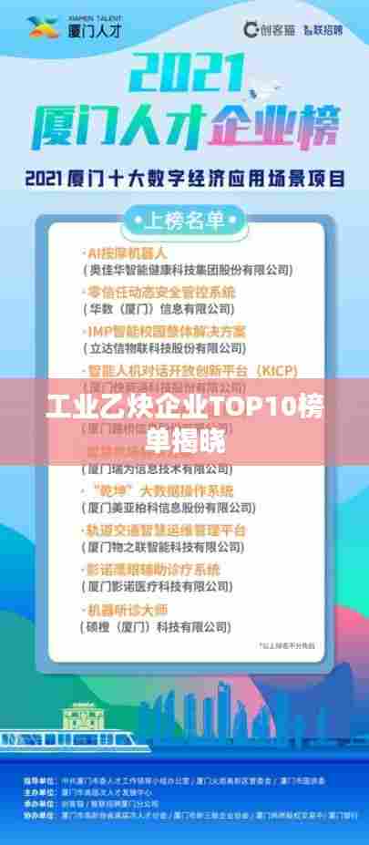 工业乙炔企业TOP10榜单揭晓